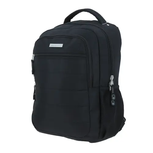 Mochila profesional Chenson Pro negra con soporte para maleta 2