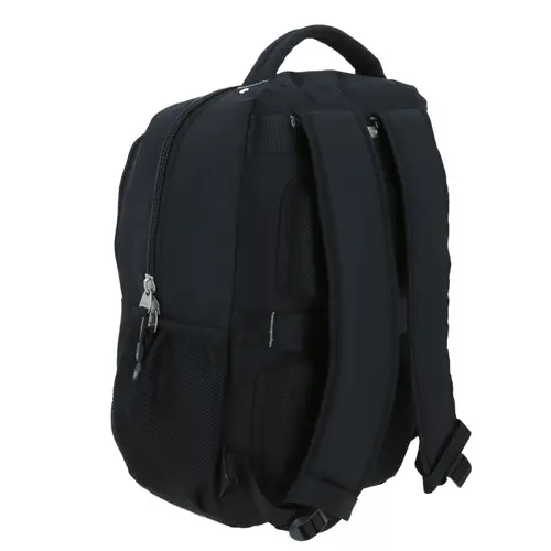 Mochila profesional Chenson Pro negra con soporte para maleta 3