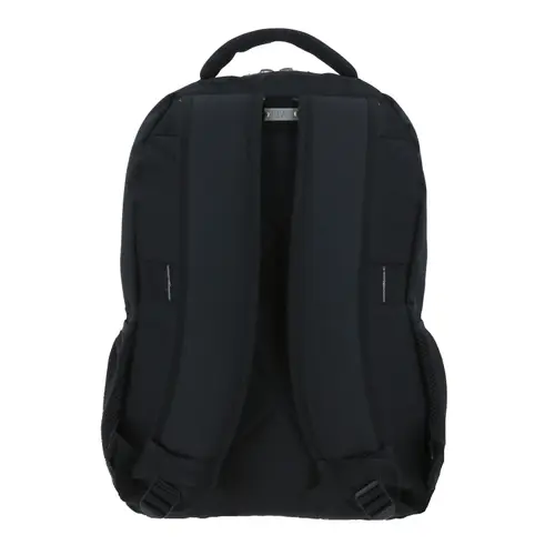 Mochila ejecutiva Chenson Pro negra con organizador interno y soporte para maleta - vista 2