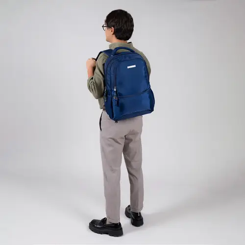 Mochila profesional Chenson Pro azul con soporte para maleta - vista 2
