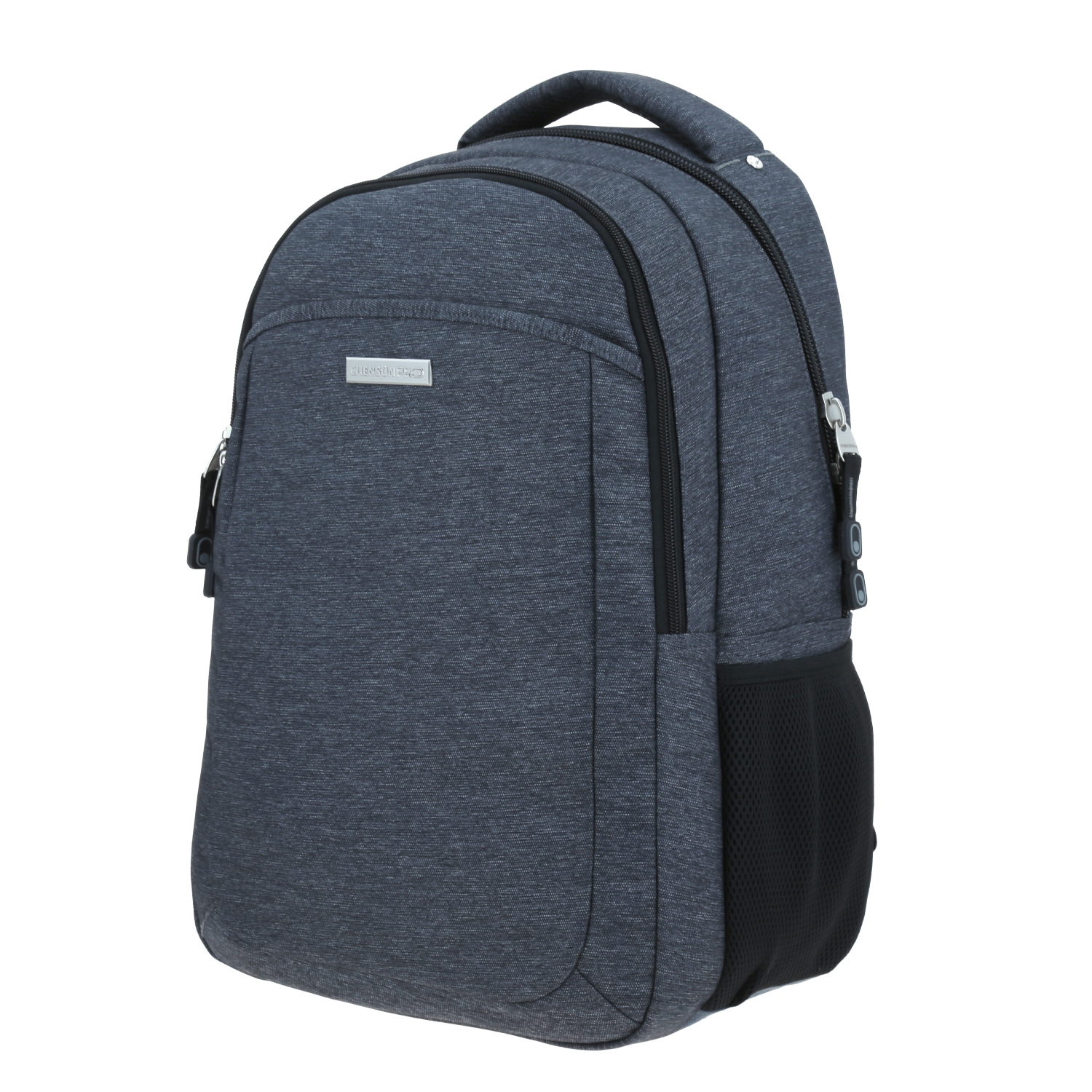 Mochila Profesional Chenson Pro Gris con Soporte Lumbar y Organizador 2