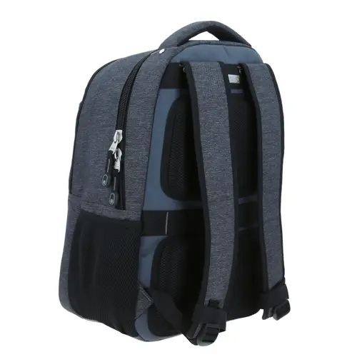 Mochila Profesional Chenson Pro Gris con Soporte Lumbar y Organizador 3