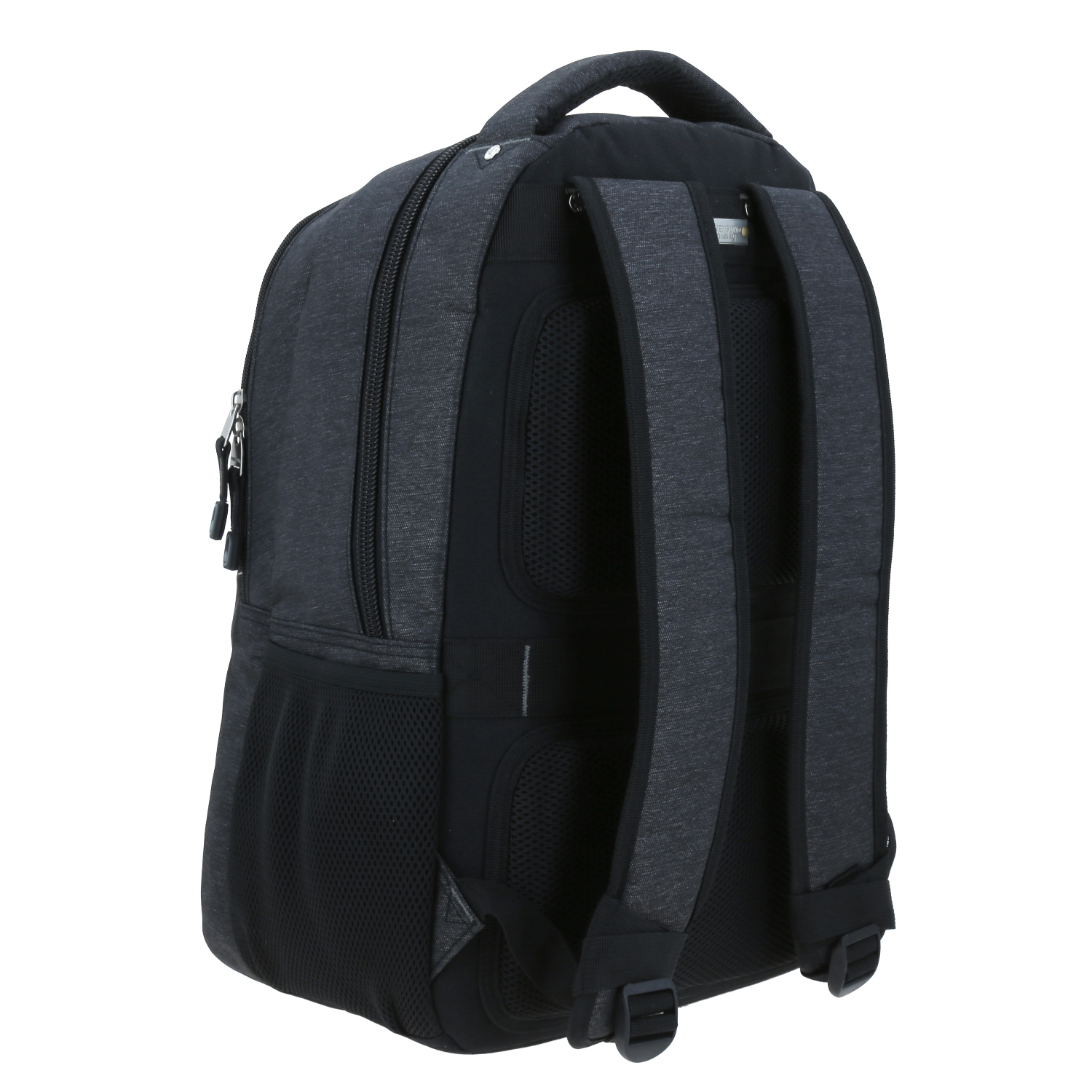 Mochila Ejecutiva Chenson Pro Negra con Soporte Lumbar y Organización 3
