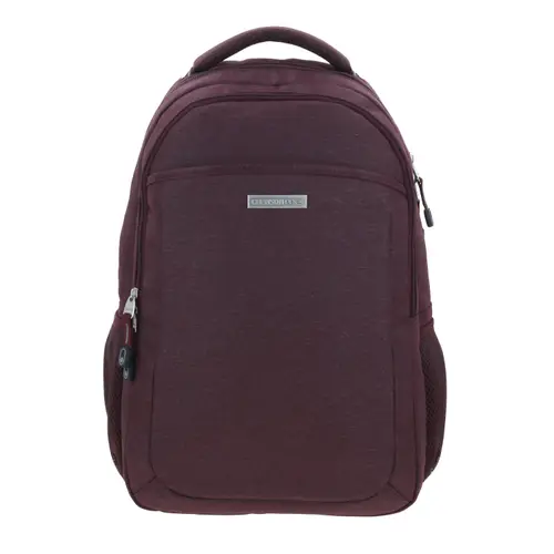 Mochila profesional magenta Chenson Pro by Chenson con soporte lumbar