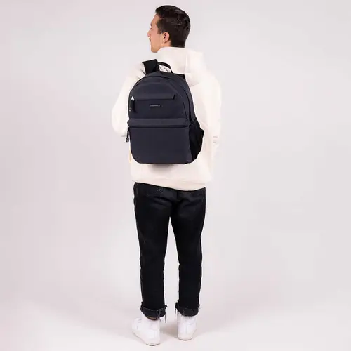 Mochila ejecutiva Chenson Pro negra con porta laptop de 15" - vista 2