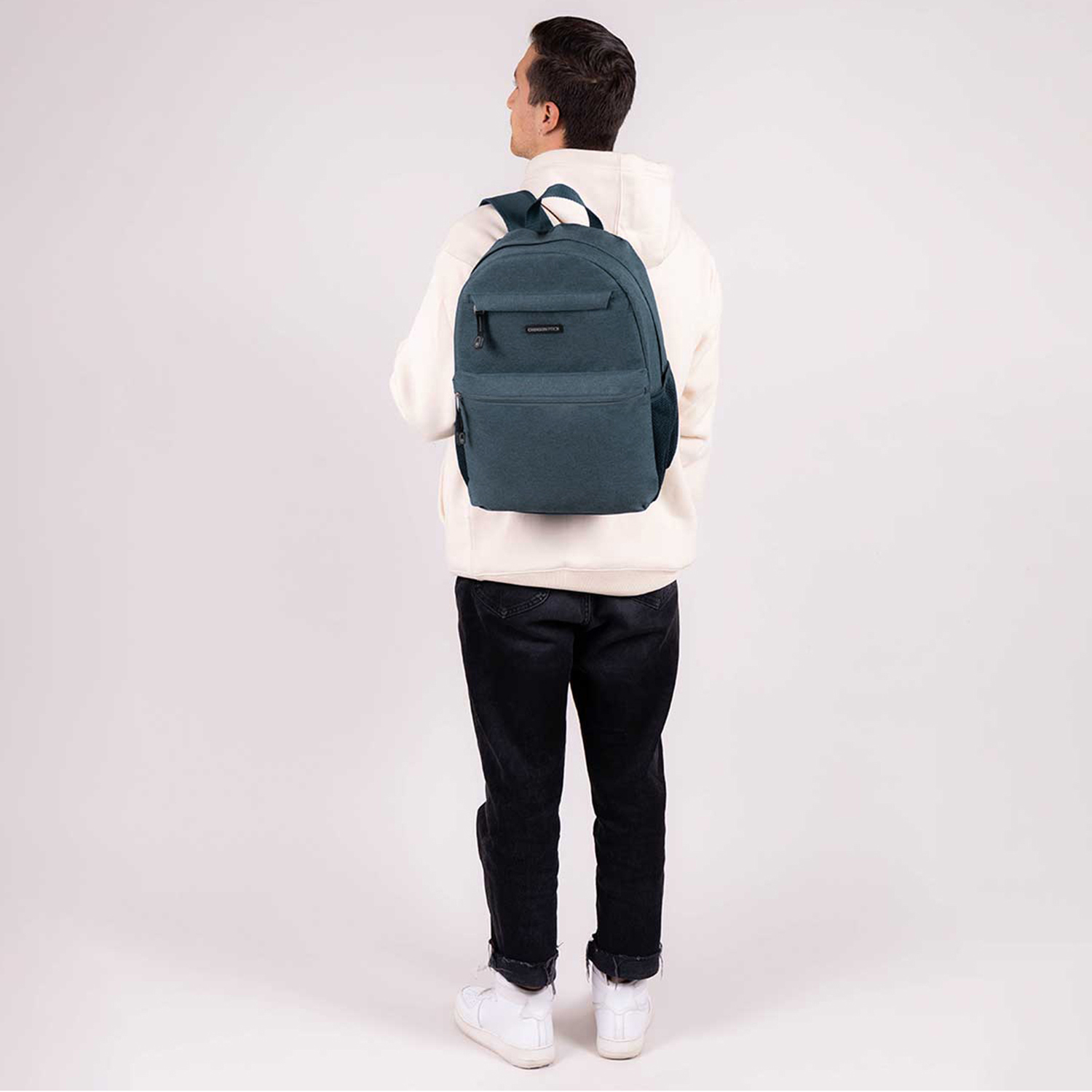 Mochila profesional Chenson Pro azul con amplio compartimento - vista 2