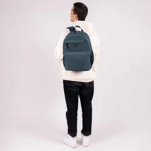 Mochila profesional Chenson Pro azul con amplio compartimento - vista 2