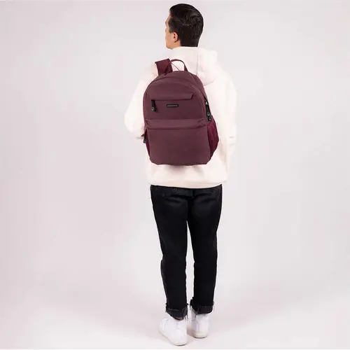 Mochila profesional Chenson Pro magenta con porta laptop de 15" - vista 2