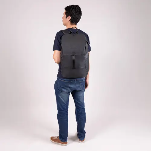 Mochila Ejecutiva Negra Chenson Pro para Profesionales con Amplio Compartimento - vista 2