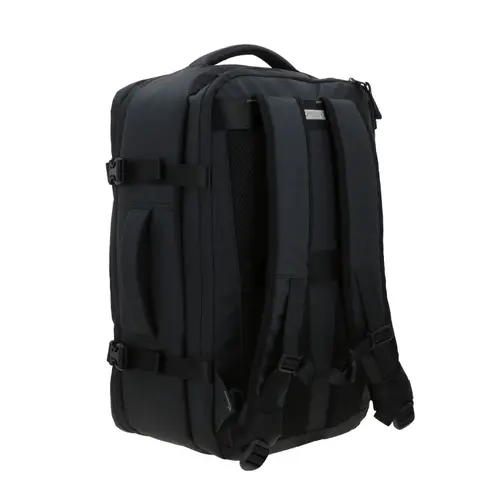 Mochila Ejecutiva Chenson Pro Negra con Soporte Lumbar y Organización Eficiente 3