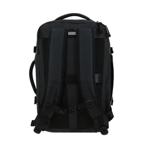 Mochila Ejecutiva Chenson Pro Negra con Soporte Lumbar y Organización Eficiente 4