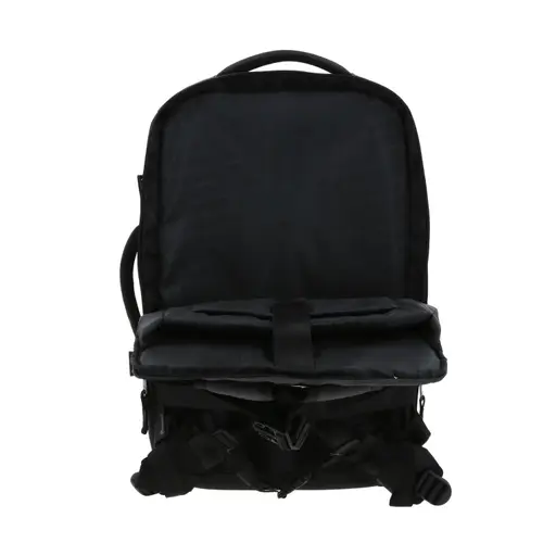 Mochila Ejecutiva Chenson Pro Negra con Soporte Lumbar y Organización Eficiente - vista 2