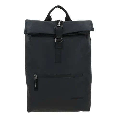 Mochila Ejecutiva Chenson Pro Negra con Tapa Enrollable - Elegante y Funcional