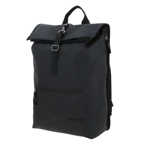 Mochila Ejecutiva Chenson Pro Negra con Tapa Enrollable - Elegante y Funcional - vista 2