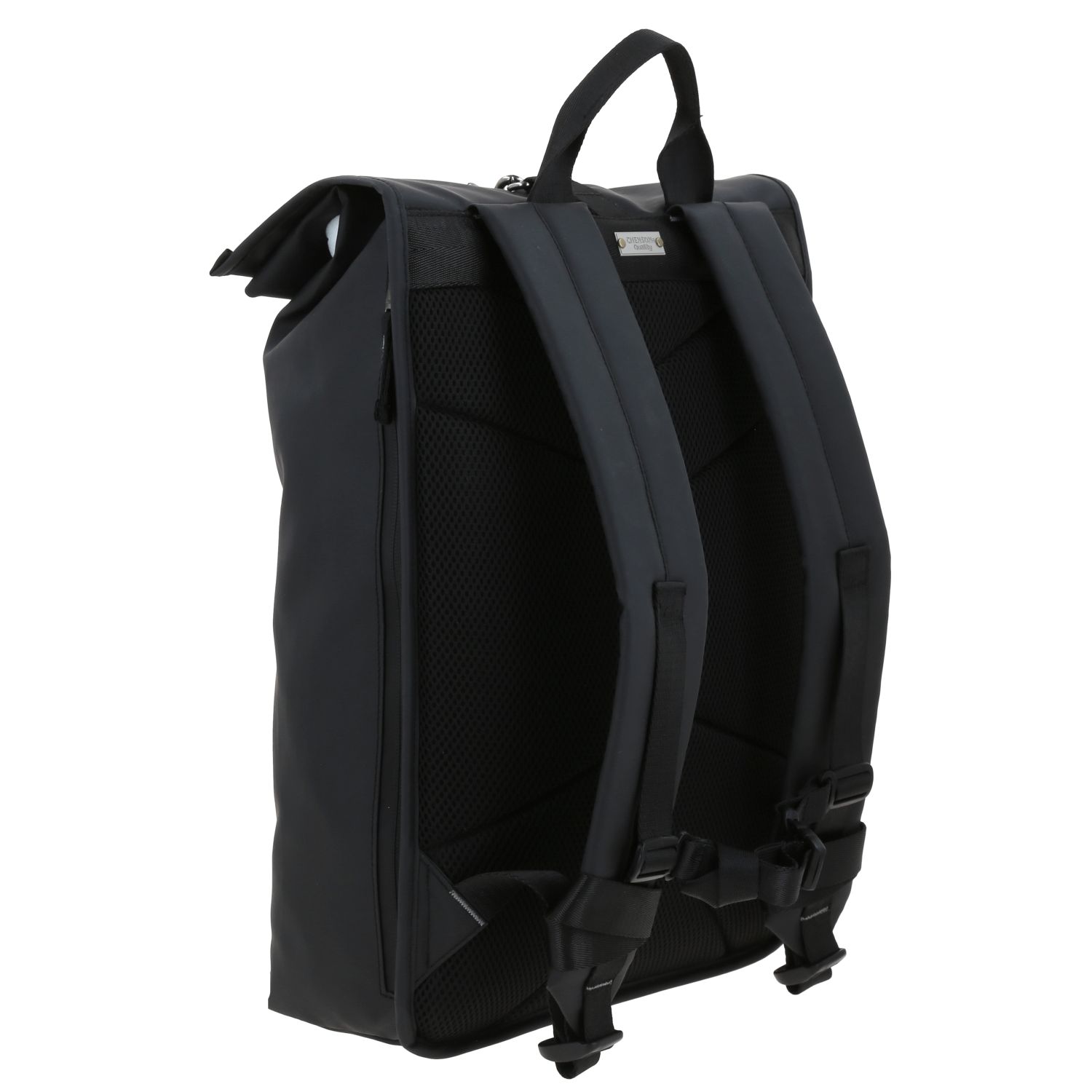Mochila Ejecutiva Chenson Pro Negra con Tapa Enrollable - Elegante y Funcional 3