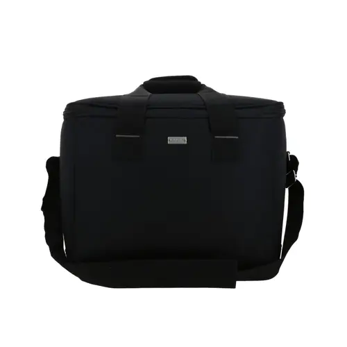 Bolsa de mano ejecutiva Chenson Pro negra con amplia organización - vista 2