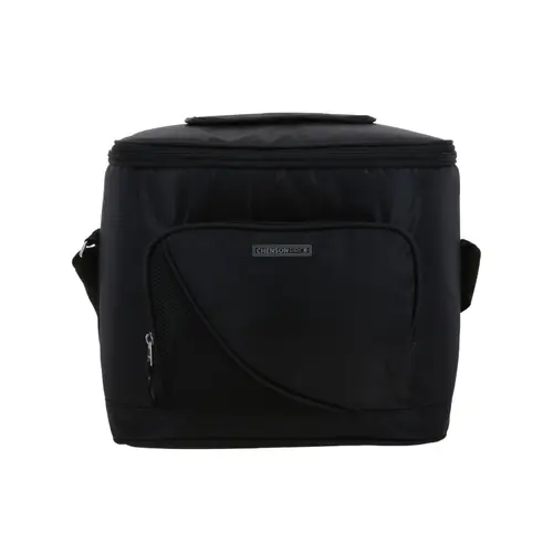 Bolsa de mano ejecutiva Chenson Pro negra con amplio compartimento