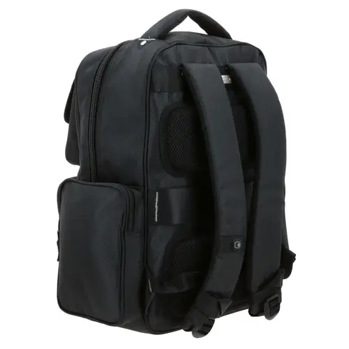 Mochila Ejecutiva Chenson Pro Negra con Soporte Lumbar - Ideal para Profesionistas 3