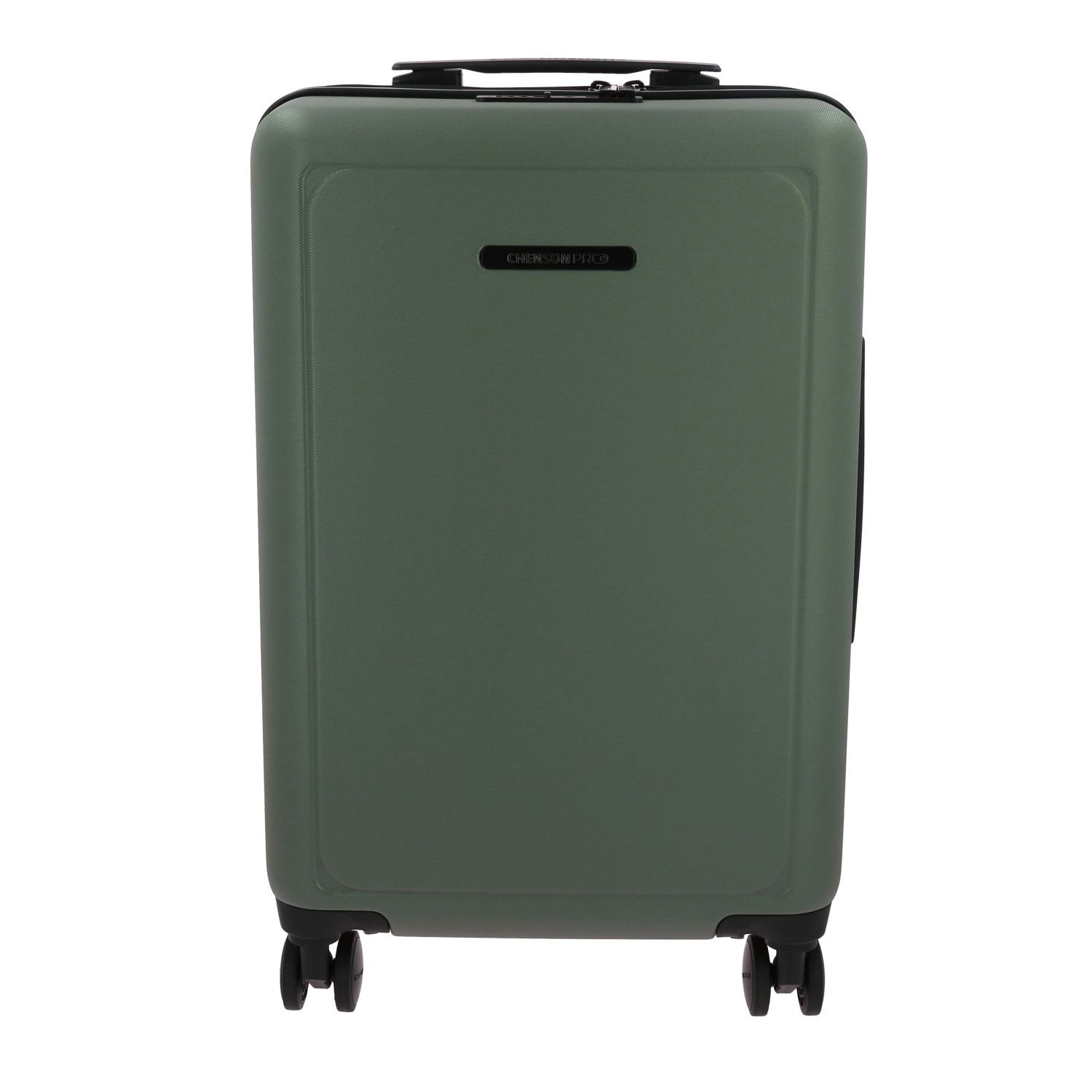 Maleta con ruedas Chenson Pro verde para ejecutivos - Elegancia y organización