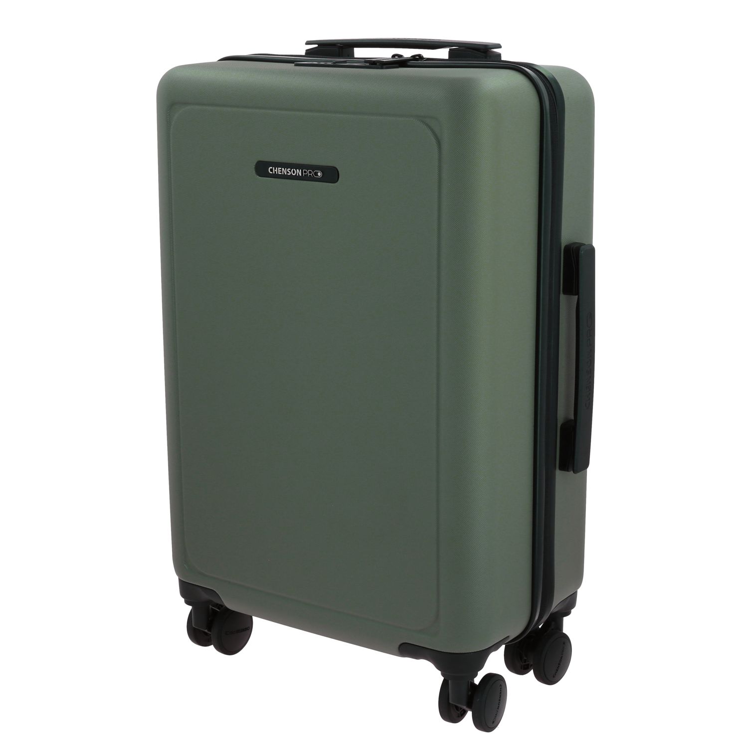 Maleta con ruedas Chenson Pro verde para ejecutivos - Elegancia y organización 2