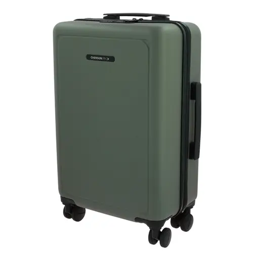 Maleta con ruedas Chenson Pro verde para ejecutivos - Elegancia y organización 2