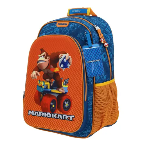Kit Escolar DK by Chenson (Mochila + Lonchera) Naranja Infantil 3