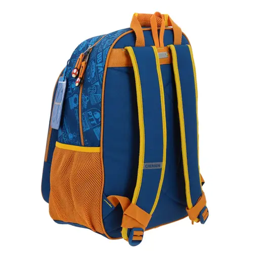 Mochila escolar DK by Chenson naranja con amplio compartimento - Calidad garantizada 3