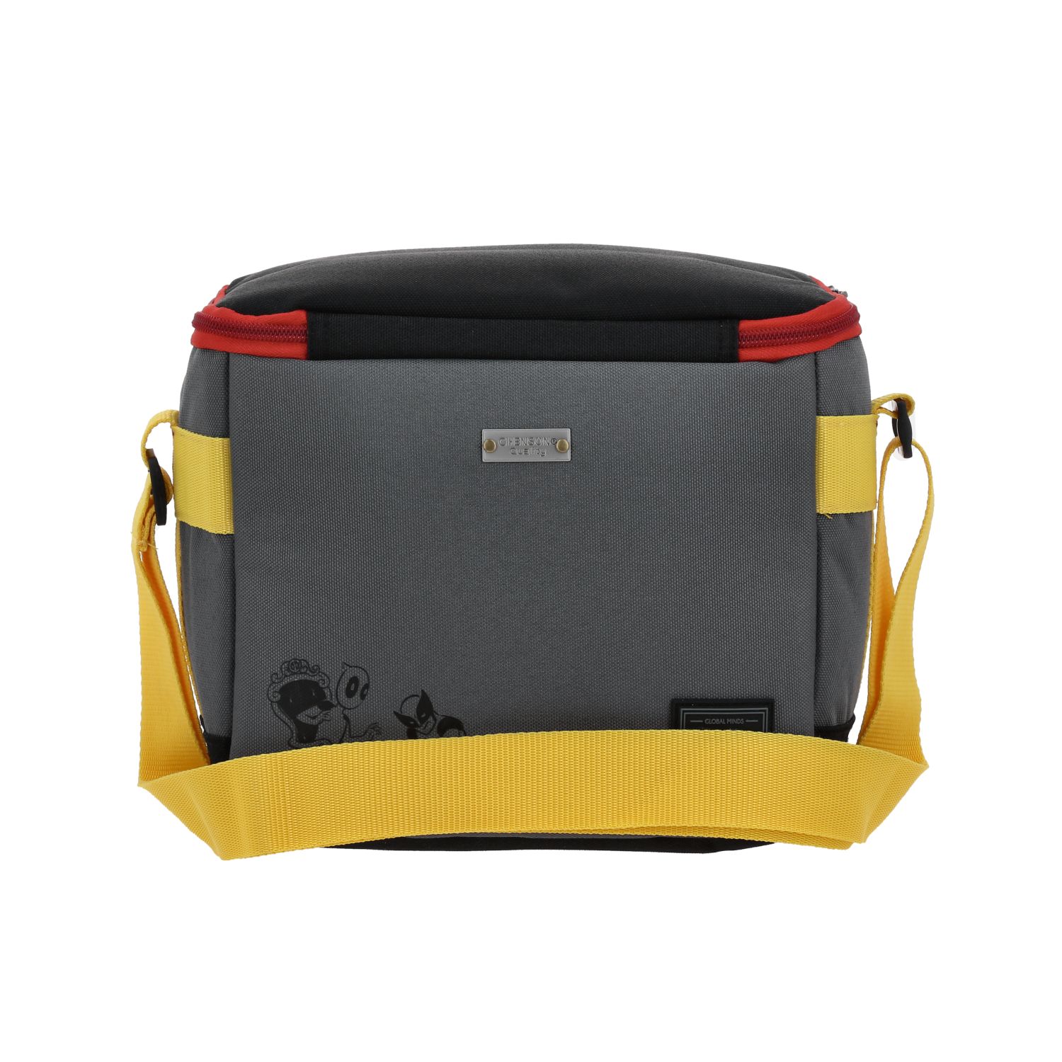 Lonchera escolar térmica DP by Chenson gris - Diseño y calidad excepcionales 4