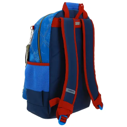 Mochila escolar para niña Descendientes by Chenson azul diversión y durabilidad 3