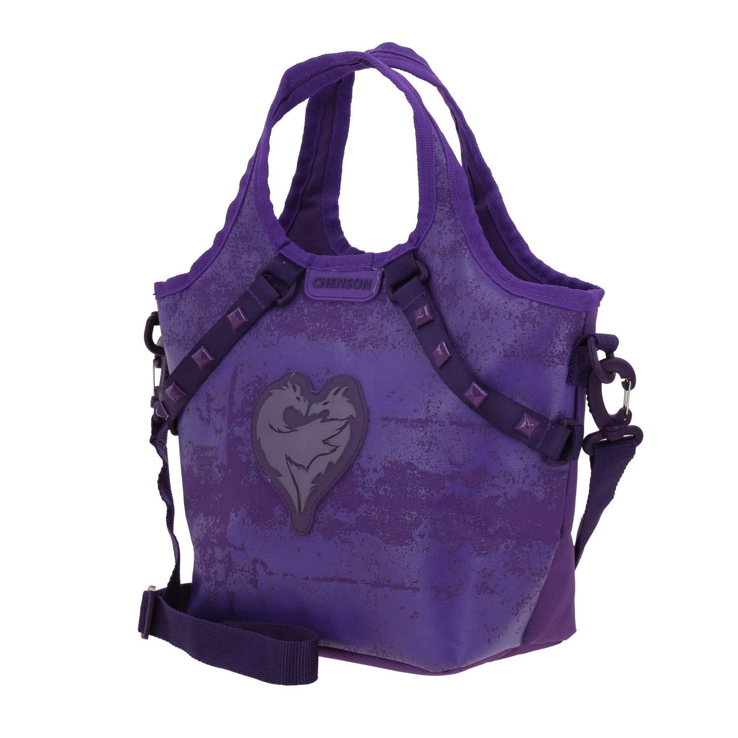 Lonchera escolar térmica Descendientes by Chenson color Uva para niña 2