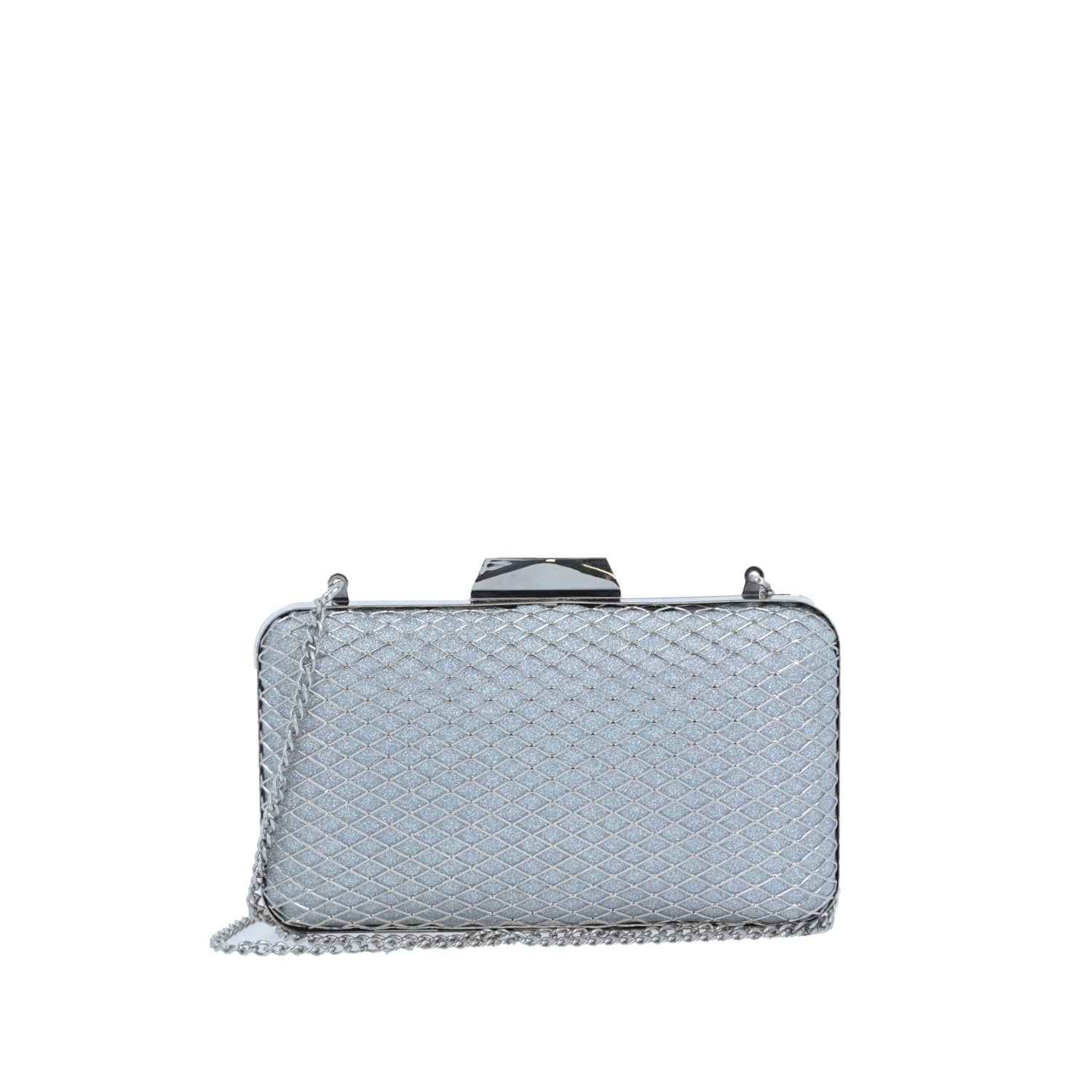 Bolsa de Lado Plateada Gorétt by Chenson - Bandolera Casual Dama 3