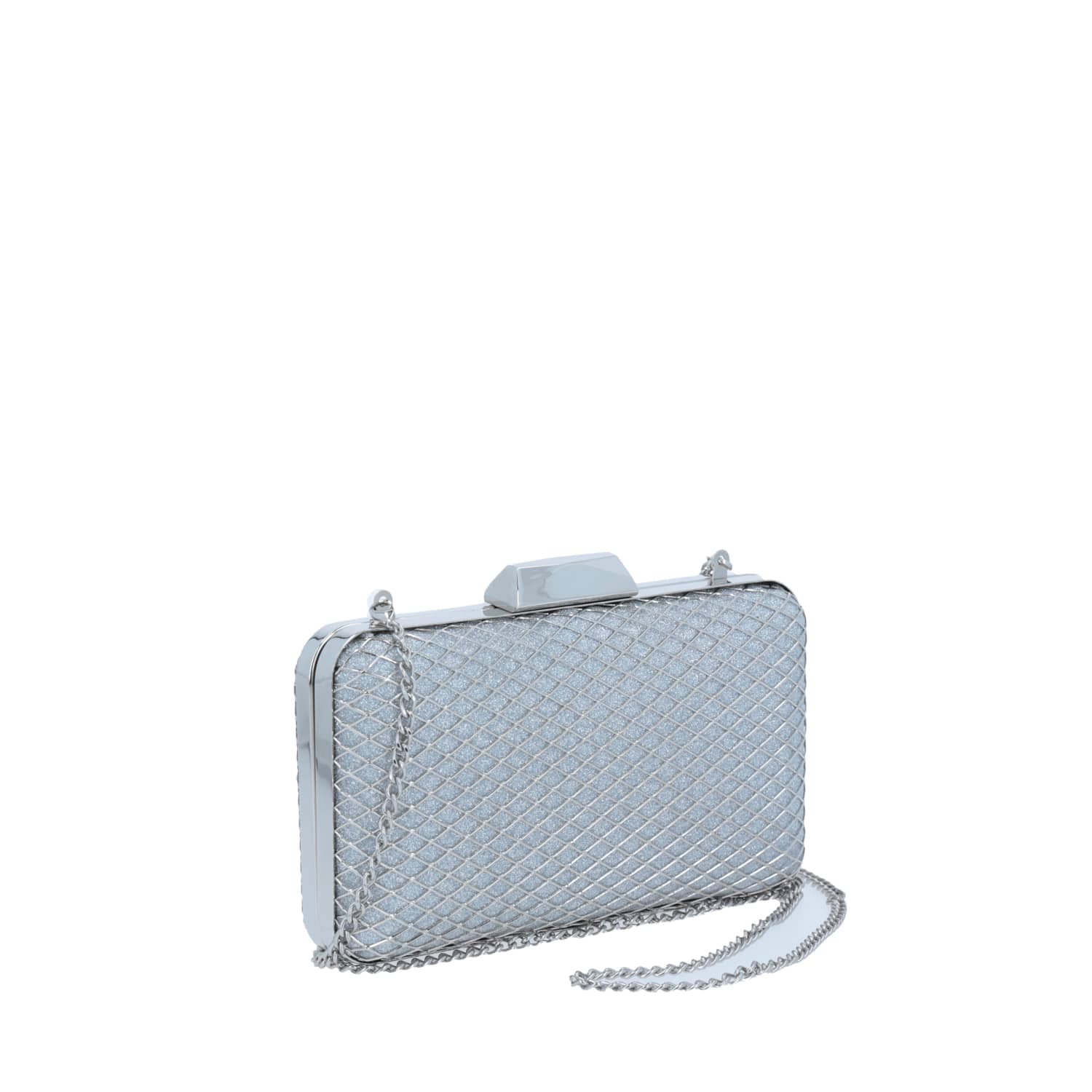Bolsa de Lado Plateada Gorétt by Chenson - Bandolera Casual Dama 4