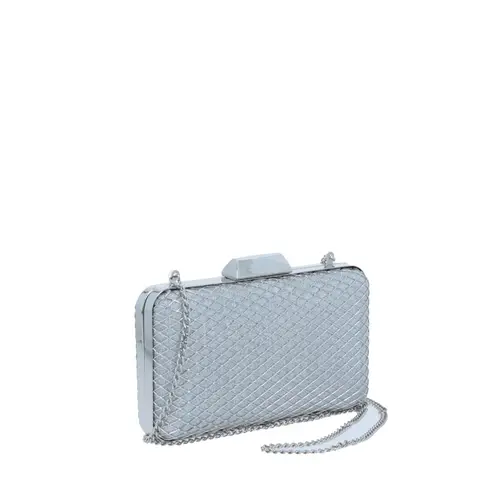 Bolsa de Lado Plateada Gorétt by Chenson - Bandolera Casual Dama - vista 2