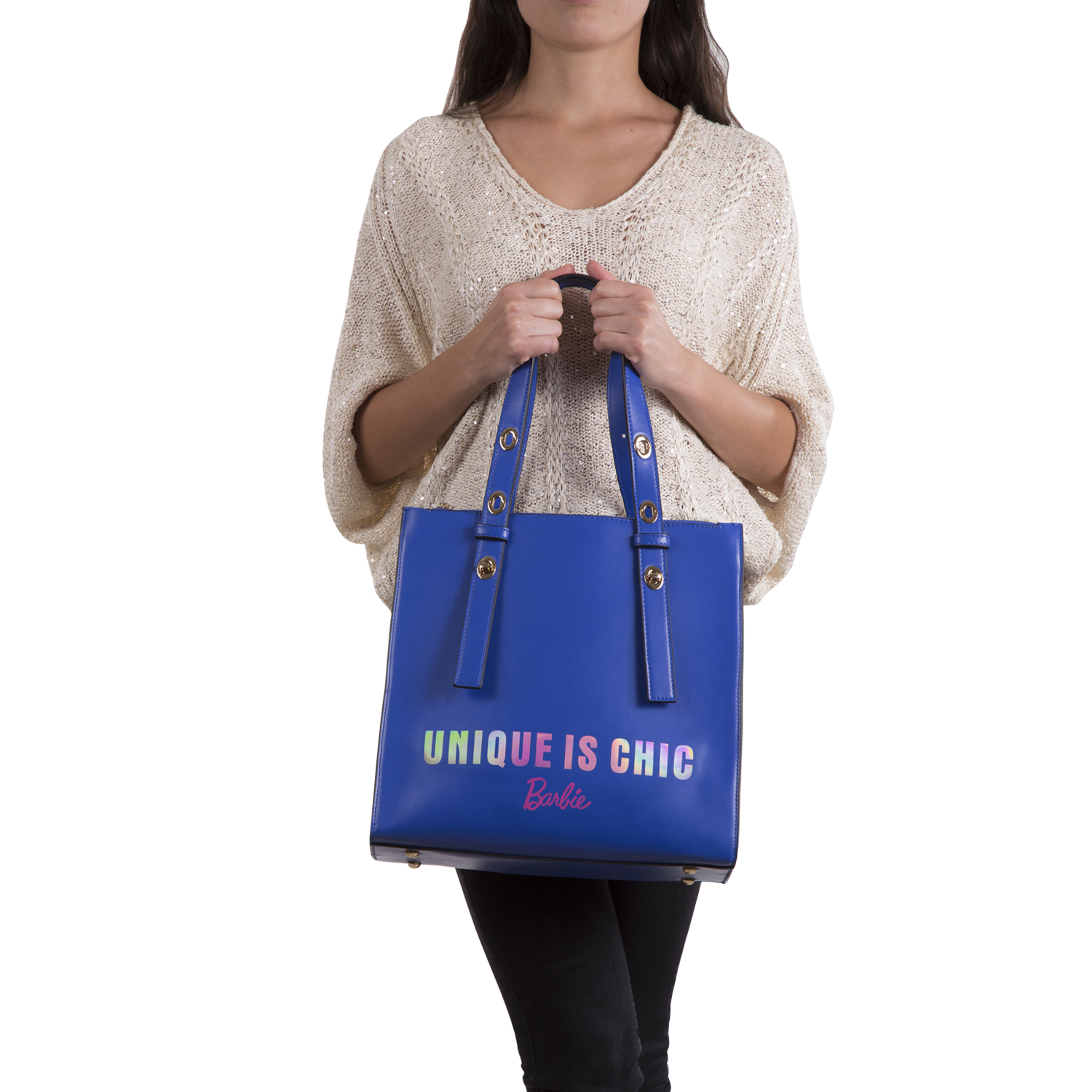 Bolsa Grande para Dama Gorétt Azul - Tote Casual Trabajo 5