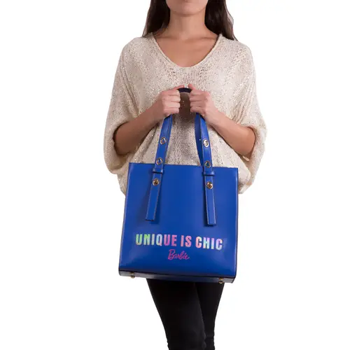 Bolsa Grande para Dama Gorétt Azul - Tote Casual Trabajo - vista 2