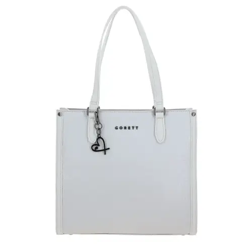 Bolsa grande para dama Gorétt by Chenson blanca con estilo y funcionalidad 1