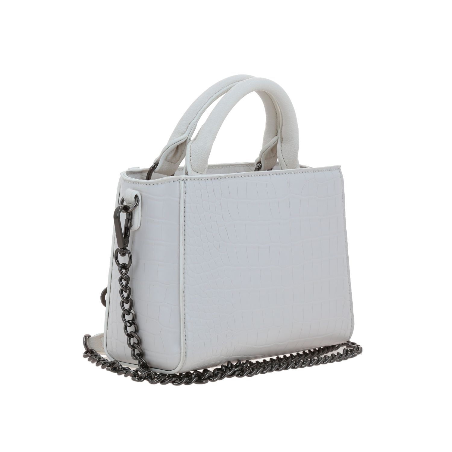 Bolsa de Mano Gorétt Blanco - Estilo y Funcionalidad para Dama 3