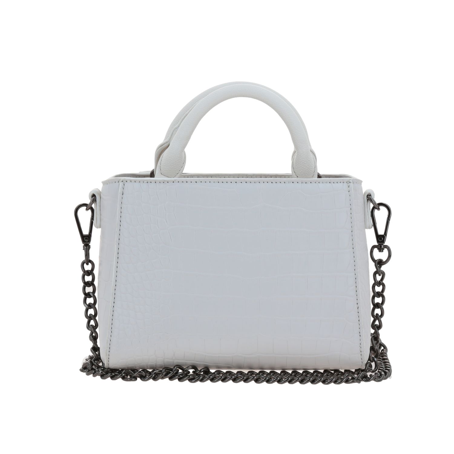 Bolsa de Mano Gorétt Blanco - Estilo y Funcionalidad para Dama 4