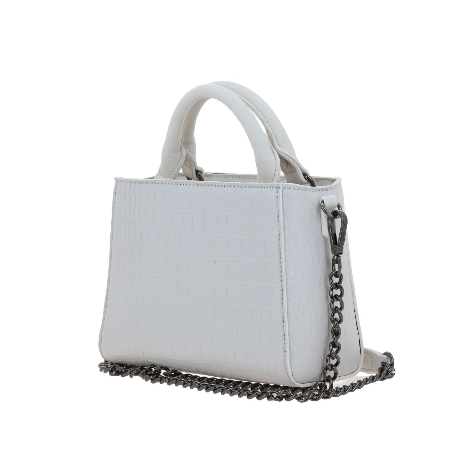Bolsa de Mano Gorétt Blanco - Estilo y Funcionalidad para Dama 5