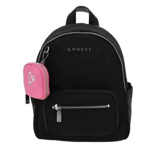 Mochila para dama Gorétt by Chenson negra con doble compartimento - Modelo GF25115 1