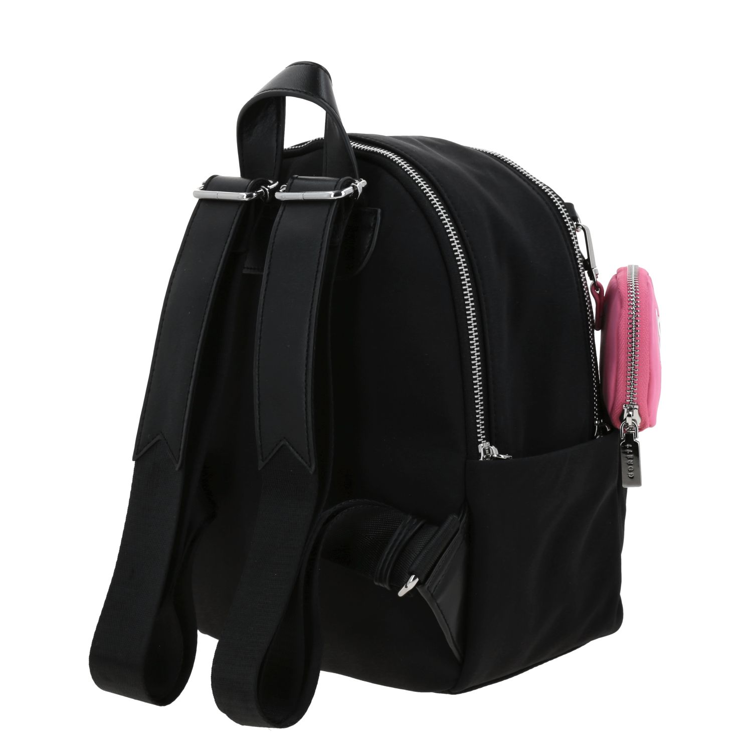 Mochila para dama Gorétt by Chenson negra con doble compartimento 5