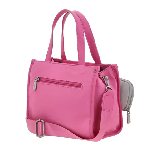 Bolsa de Mano para Dama Gorétt by Chenson Rosa con Asa Ajustable 5