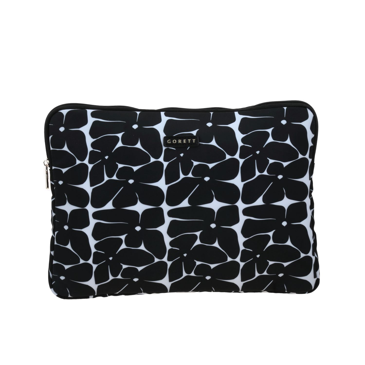 Mochila para dama Gorétt by Chenson negra con doble bolsillo frontal - vista 2