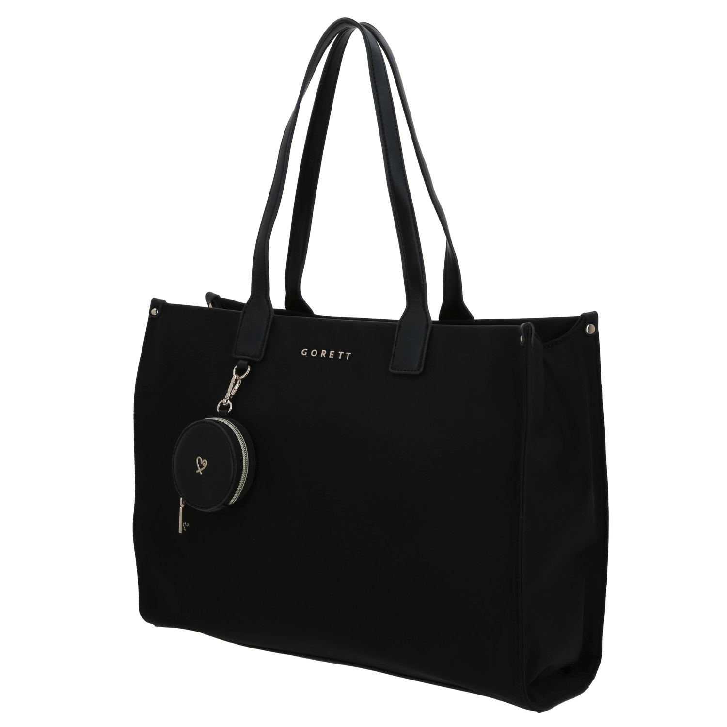 Bolsa grande para dama Gorétt by Chenson negra con compartimento especial 2