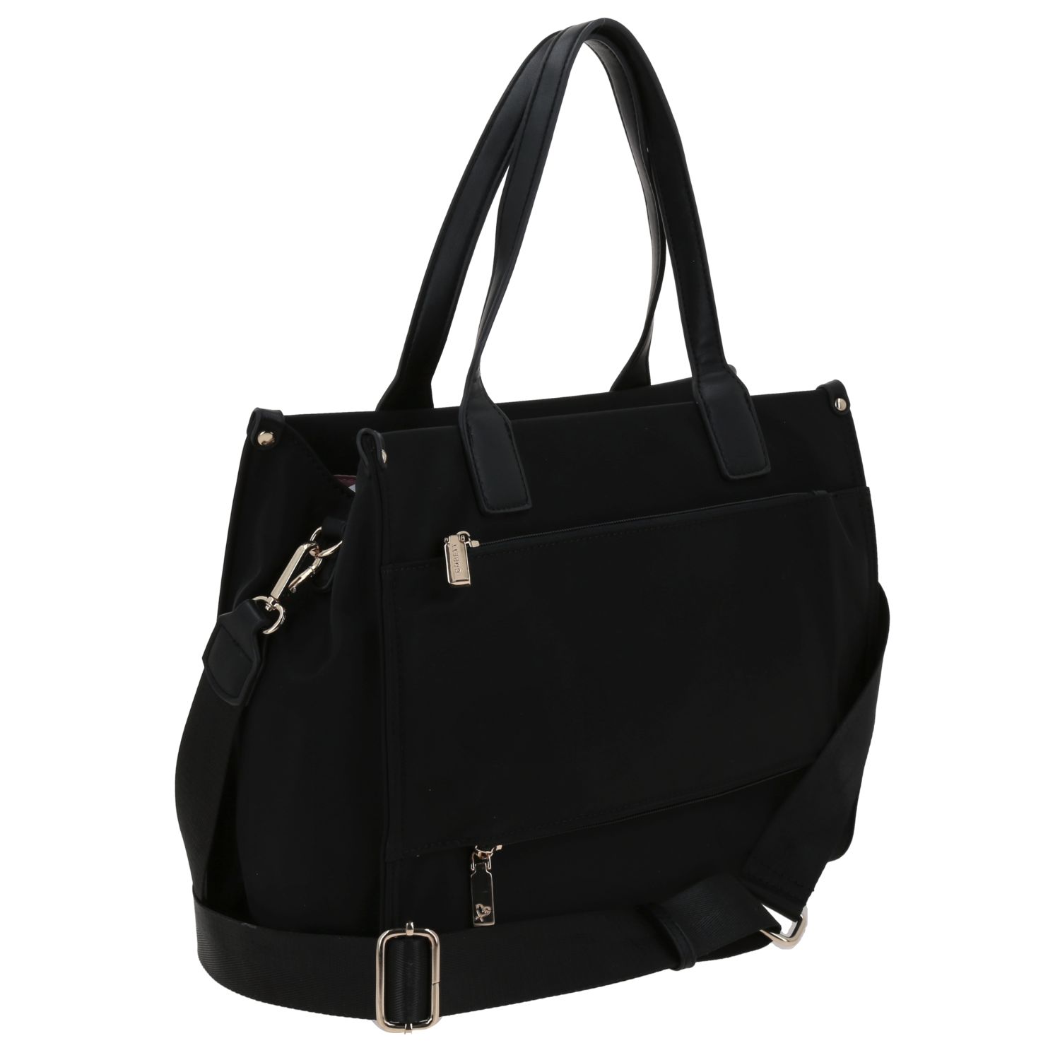 Bolsa grande para dama Gorétt by Chenson color negro con diseño funcional 3