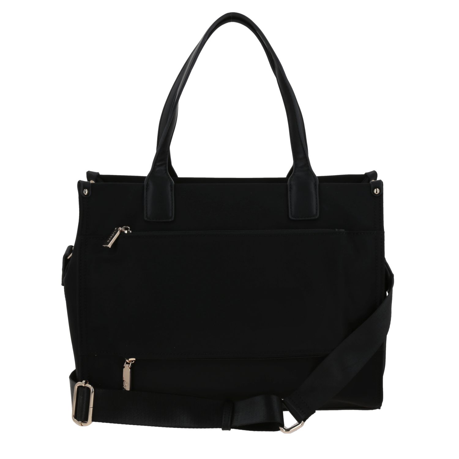 Bolsa grande para dama Gorétt by Chenson color negro con diseño funcional 4