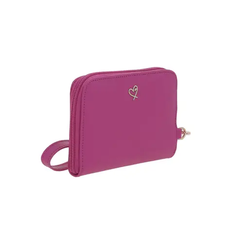Cartera Gorétt by Chenson Rosa para Dama con Triple Compartimento 3