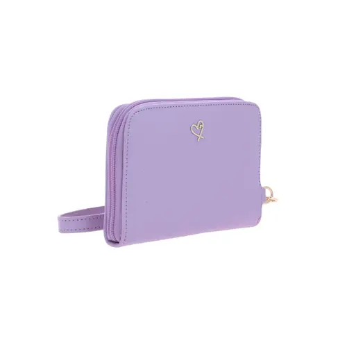 Cartera Gorétt by Chenson Violeta para Dama con Monedero y Triple Compartimento 3