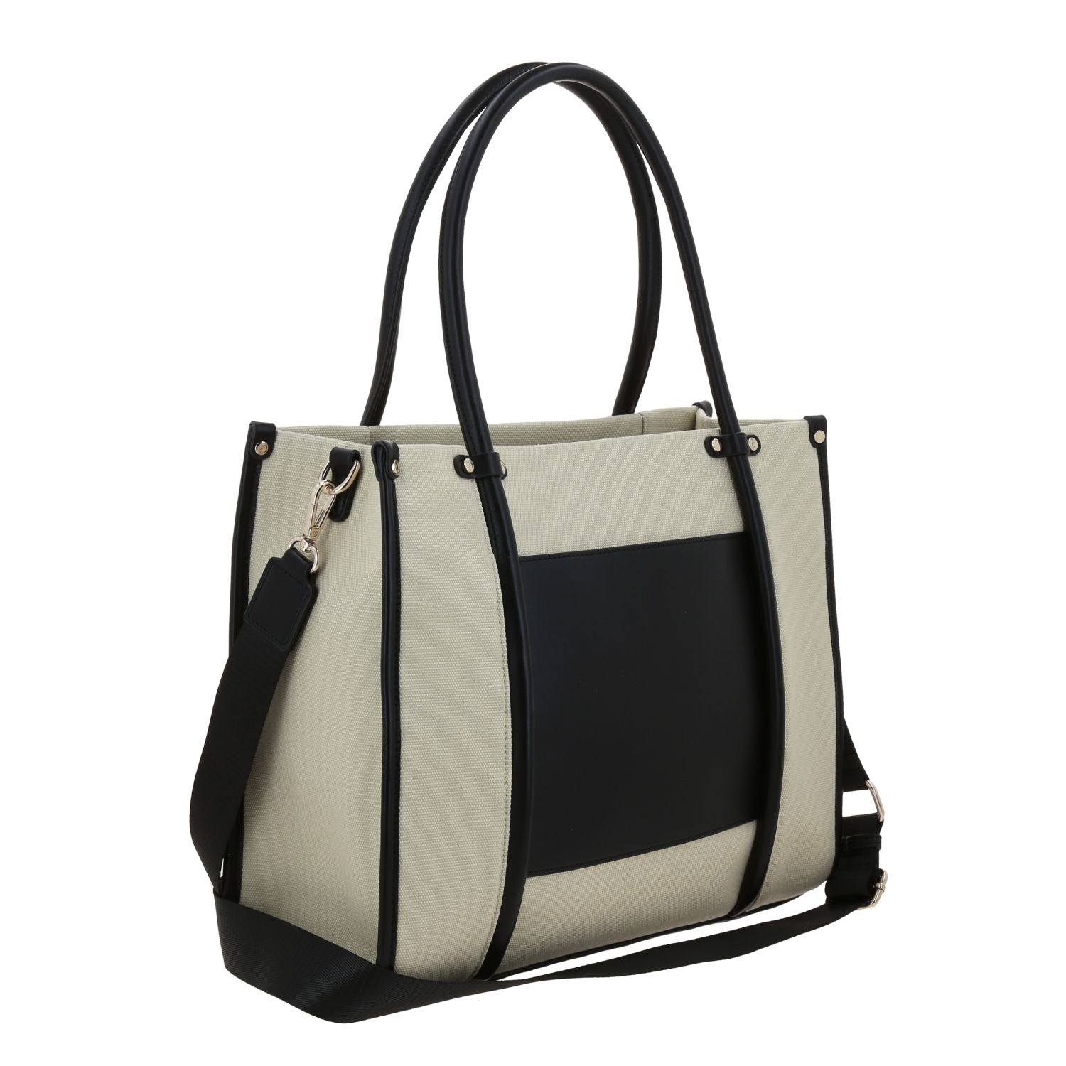 Bolsa Grande para Dama Gorétt Beige con Cierre Seguro 3