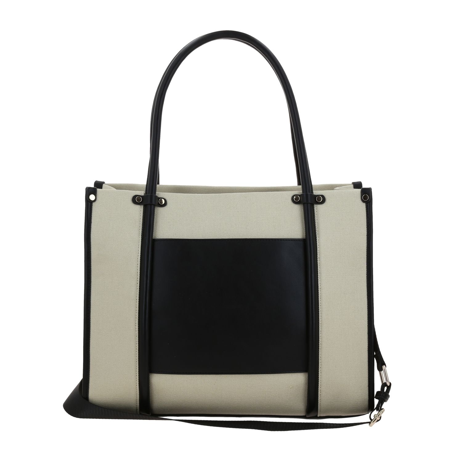 Bolsa Grande para Dama Gorétt Beige con Cierre Seguro 4